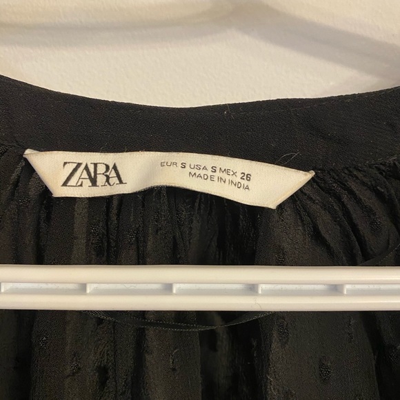 Zara Black Top - Picture 3 of 4